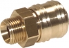 KUPPLUNGSDOSE 1/4"AG NW 7 MESSING Au�engewinde