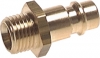 KUPPLUNGSSTECKER AG 1/4" NW7 MESSING