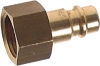 KUPPLUNGSSTECKER IG.1/4" NW 7 MESSING ODER STAHL