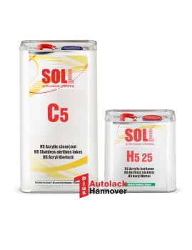 SOLL C5 HS Acryl-Klarlack inkl. Härter H5 (7,5 Liter Set)