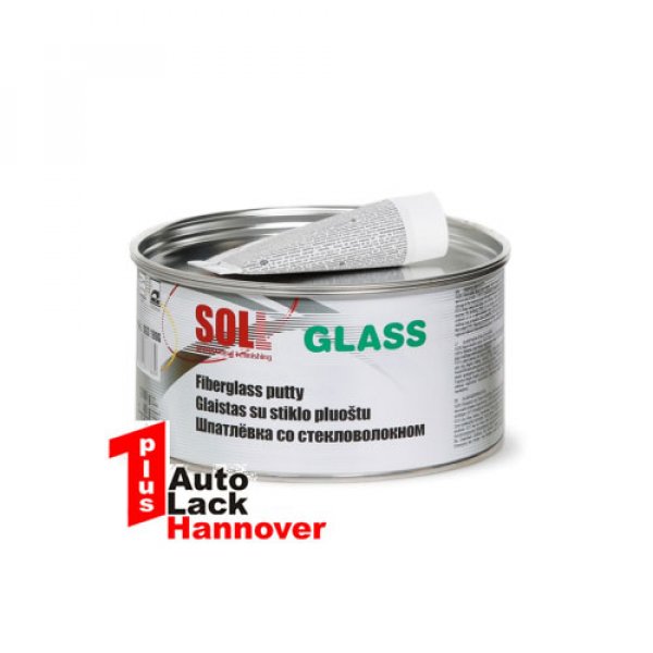 Glasfaserspachtel 2K mit Härter – Grün (1,5 kg)