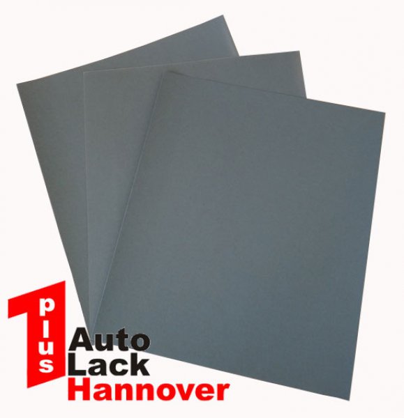 50 Blatt Schleifpapier wasserfest Körnung  P 240 - P 5000