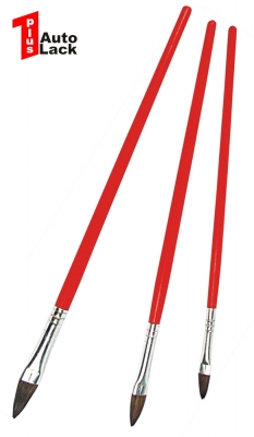 3teiliges Pinselset